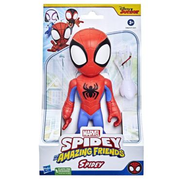 Imagem de Boneco Marvel Spidey And His Amazing Friends Figura Grande 22cm Homem-Aranha F3986 - Hasbro