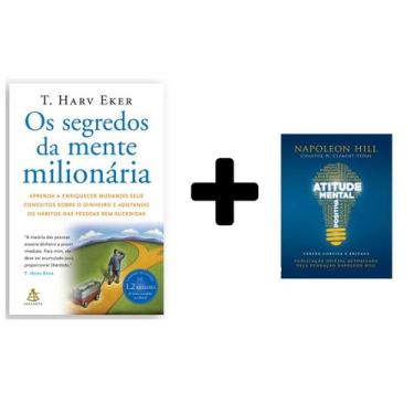 Imagem de Kit 2 Livros de Sucesso, Os Segredos da Mente Milionária + Atitude Men