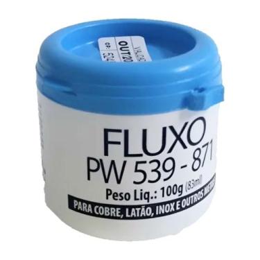 Imagem de Fluxo De Solda Prata 100g Cobre, Latão, Inox E Outros Metai - P&W