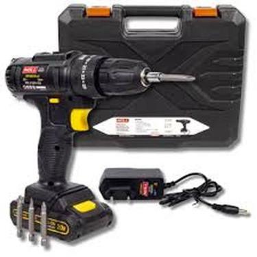 Imagem de Parafusadeira + Kit Acessorio 20Vbateria 20V 3/8-I+K Noll