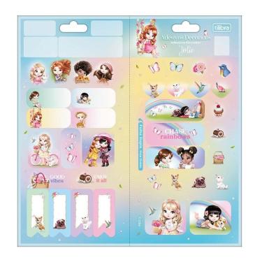 Imagem de Adesivo decorativo duplo Jolie - Tilibra