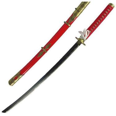 Imagem de Espada Katana Touken Ranbu Taroutachi Vermelha