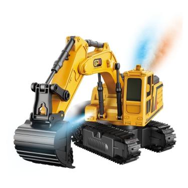 Imagem de Carrinho de Controle Remoto TratorCar Solta Fumaça Maxi Toys