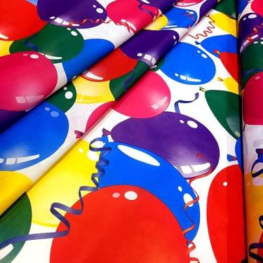 Imagem de TNT Estampado Baloes de Aniversario 5.00m X 1,40m