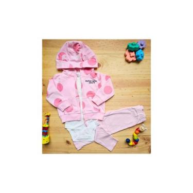 Imagem de Conjunto de 3 peças de suéter, macacão e macacão para bebê - Lightbek 