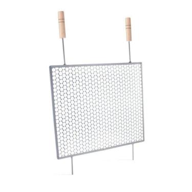 Imagem de Grelhas para Churrasco Ferro Reforçado e Tela Moeda - Campeira, 40 X 5