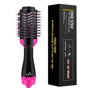Imagem de Escova e pente de secador 3 em 1 para secar, alisar e dar volume a 1000 W