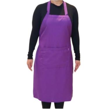 Imagem de Avental frente churrasqueiro - MUNDO DOS AVENTAIS , Roxo