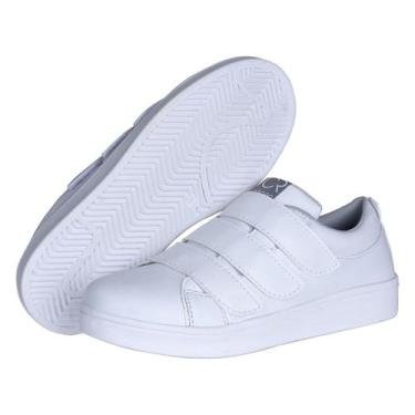 Imagem de Tênis Casual Unissex Com tiras autocolantes Modelo Esporte Crshoes 402