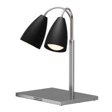 Imagem de Conservador de Frituras Articulado 2 Lâmpadas Preto CFA 2 LP 220V- Metalcubas