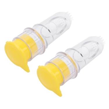 Imagem de Espremedor de limão portátil, espremedor manual de economia de mão de obra para frutas cítricas com filtro, tamanho compacto para armazenamento fácil