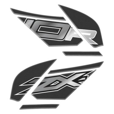 Imagem de Protetor Adesivo Resinado Lateral Tanque Compatível Com ZX 10R