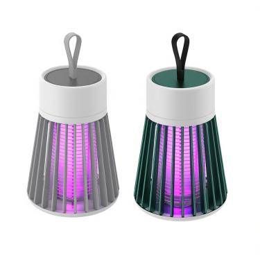 Imagem de Genérico Repelente Elétrico UV LED para Mosquitos e Insetos, Verde e Preto, Plástico, Bateria Recarregável, Design Clássico, 48cm Altura, Portátil