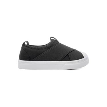 Imagem de Tenis Infantil Casual Slip On MeninoMy Funfy Kids 220A (Preto, BR, Criança de 1 a 3 anos, Numérico, 24)