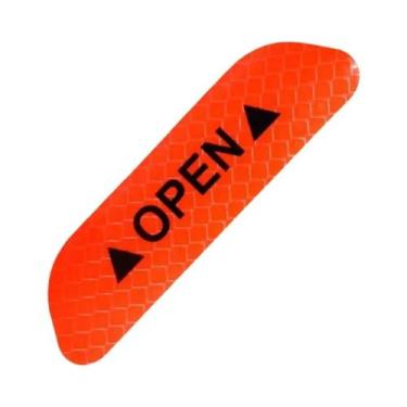 Imagem de Adesivos Refletivos Para Portas De Carro Fita De Advertência De Segura