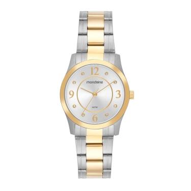 Imagem de Relogio Mondaine Feminino Ref: 99831lpmvba3 Casual Aço Bicolor