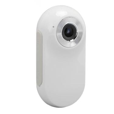 Imagem de aqxreight Câmera de Colarinho de Estimação Com Tela LCD de 0,96in 1080p HD Câmera de Ação Vestível Compacta para Lentes (Branco)