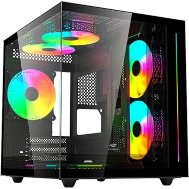 Imagem de Gabinete Gamer C3tech Aquarius Mt-g810 Sem Fans Preto