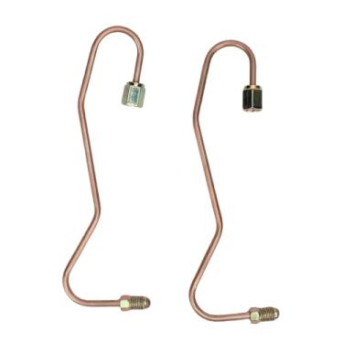 Imagem de Aramox Tubo de Freio Dianteiro, Substituição de Liga de Cobre e Níquel para 200 300 1991 a 1997, Com Junta, para Chassi HA701010 a WA159806