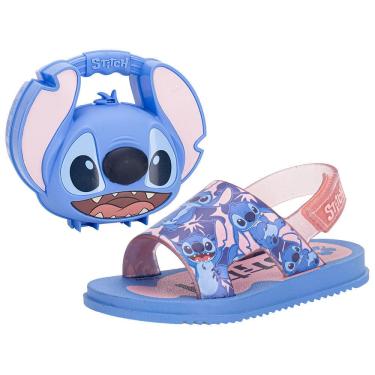 Imagem de Kit Sandália Infantil Stitch + Maleta Disney Grendene Kids 23326