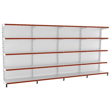 Imagem de Gôndola Parede Prateleira Lateral 1 Inicial + 3 Continuação