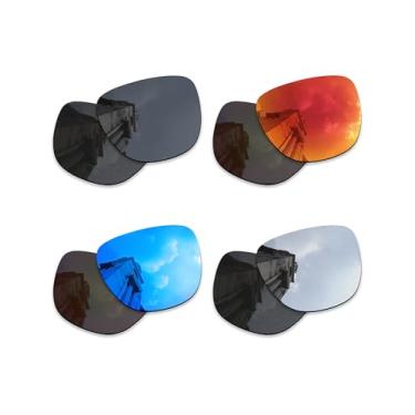 Imagem de Betterun 4 pares de lentes polarizadas de substituição para óculos de sol Ray-Ban Meta Wayfarer RW4008 53 mm, resistente a arranhões e impactos