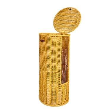 Imagem de Fenteer Porta-lenços, organizador de guardanapos, porta-papel higiênico, dispensador de papel higiênico para cafés