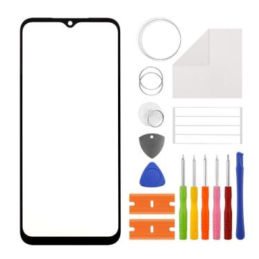 Imagem de Duotipa Painel de vidro frontal de 6,6 polegadas para Sam-Sung Galaxy A14 5G SM-A146B, substituição da tela de vidro da lente externa frontal com kit de ferramentas de reparo OCA - sem tela LCD e