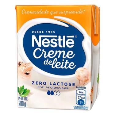 Imagem de Creme de Leite Zero Lactose Nestlé 200g, 1 unidade