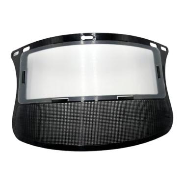 Imagem de RNXRZANK Protetor Facial para Chapéu Acessório Profissional Protetor Facial Viseira de Arame de aço