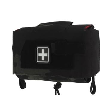 Imagem de Bolsa médica compacta MOLLE de liberação rápida IFAK para cinto de combate de airsoft tático