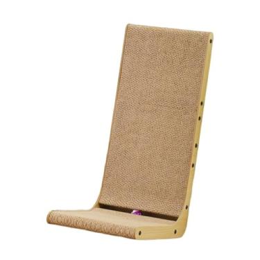 Imagem de Whtkoph Arranhador para Gatos, Brinquedo Interativo para Animais de Estimação, Prático para Gatos Que Vivem em Ambientes Internos, Decorativo, Protege Móveis, 42 Cm X 30 Cm X 68