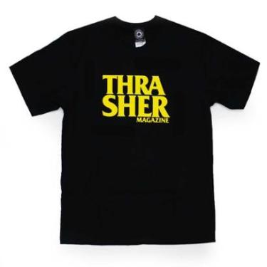 Imagem de Camiseta Thrasher Magazine Anti Logo - Preto-Masculino