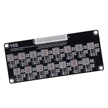 Imagem de Fafeicy Equalizador de Bateria Ativa, Balanceador de Bateria Indutiva 16S 2,0-4,5V Com Conexão Estável para Ternárias de Ferro e Lítio, Conversores de Energia, Equilibra Significativamente a