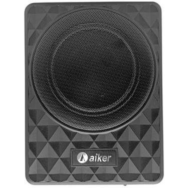 Imagem de Subwoofer Ativo 10 Polegadas 600W 12V 20-200Hz com Amplificador Integrado Graves Potentes para Carro Caminhonete Caixa Slim Fino Compacto