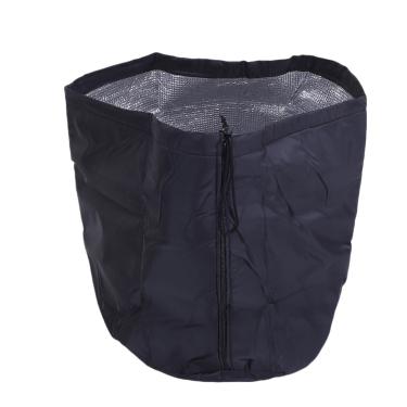 Imagem de Zopsc Capa de Proteção para Vasos de Plantas, Capas de Vasos de Plantas de 18 X 20 "para Proteção contra Congelamento No Inverno, Sacos de Cobertores de Gelo de Tecido Oxford Com Cordão (Preto)