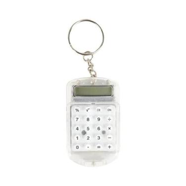 Imagem de Calculadora Mini Portátil Para Crianças, Chaveiro De Desenho Fofo, Dis