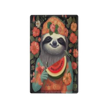 Imagem de Wassud Placa de cobertura de interruptor de luz, capas de tomadas duplas, placa de parede, preguiça fofa (7) decoração decorativa de casa, sala de estar, quarto, decoração