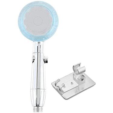 Imagem de YYBOES Chuveiro de cabeça de chuveiro filtro de chuveiro elétrico cabeça de chuveiro chuveiro de alta pressão para aumentar a pressão I Absorção de água chuveiro Booster conjunto de chuveiro