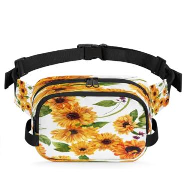 Imagem de Pochete de arte gradiente de leopardo para mulheres e homens com alça ajustável, bolsa transversal, bolsa de peito, bolsas de bumbum, bolsa de estilingue, Cor 13