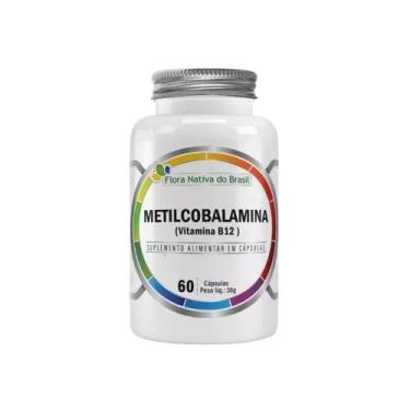 Imagem de Vitamina B12 Metilcobalamina 414% IDR 60 cps Flora Nativa Sabor:Sem sa