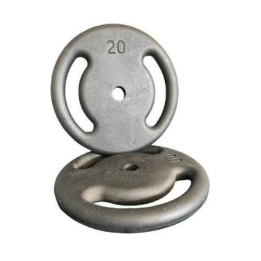 Imagem de Par Anilha Ferro 20Kg - Anilhas&Cia