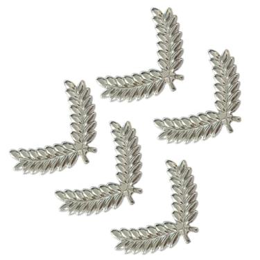 Imagem de FeiYeup Conjunto de 5 emblemas de bonés, uniformes de aeromoça, conjunto de 5 emblemas de chapéu de tripulação de companhias aéreas acessórios para uniforme de assistente aéreo crachás de chapéu