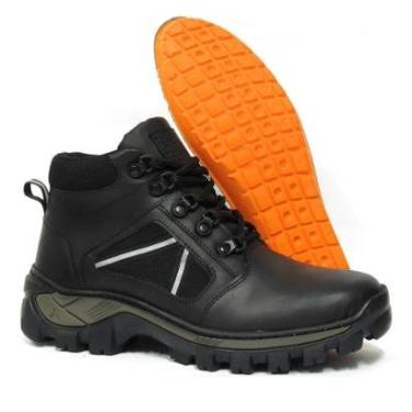 Imagem de Bota De Segurança Trabalho C.a 48.011 Palmilha Cano Medio-Unissex
