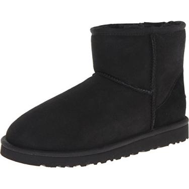 Imagem de UGG Mini bota de inverno masculina clássica, Twinface preta, 18