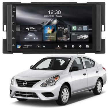 Imagem de Multimídia Adak 7P March 2011 a 2020 Versa 2010 a 2020 Sentra 2007 a 2013 Tiida todos os anos 2+64GB Quadcore Carplay Android Auto Gps