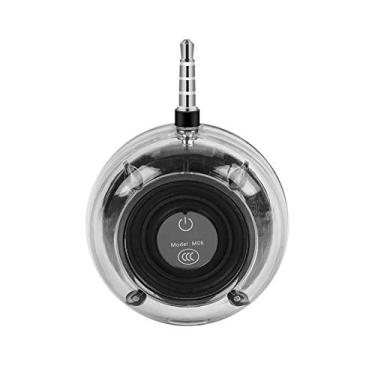 Imagem de Pissente Mini Alto-falante HiFi Com Plugue 3.5mm, Caixa de Som Estéreo Com Longa Vida da Bateria 240H Em Standby 4H de Reprodução Carregamento Rápido Micro USB para Smartphones Laptops