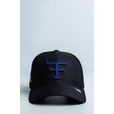 Imagem de Bone Texas Farm - New Texas - Tf987 - Preto/ Azul Royal Único-Unissex