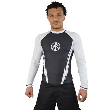 Imagem de Keiko, Rashguard No Gi Flash, Manga Longa, Branca, P