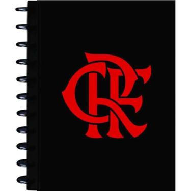 Imagem de Caderno, Kit, 1 Matéria, Capa Dura, Flamengo 1, Disco, 80 Folhas